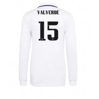 Real Madrid Federico Valverde #15 Hjemmebanetrøje 2022-23 Langærmet
